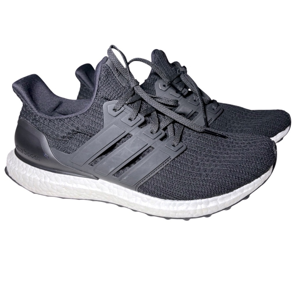 Adidas Shoes Ultra Boost BB 6149 Black White Adodas Primeknit Upper Stylish
